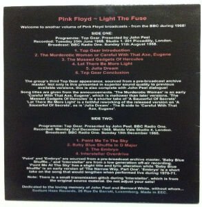 Pink Floyd – Light The Fuse
